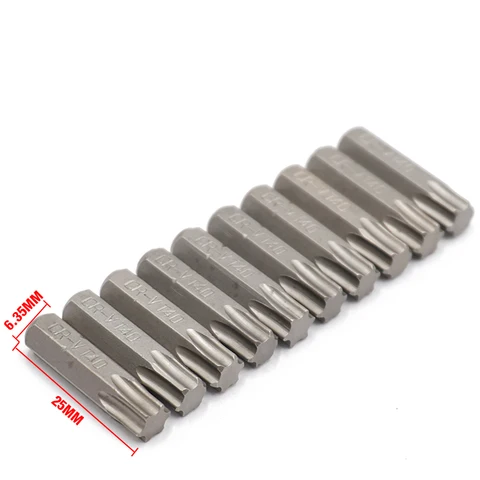 Набор отверток MING YU Torx T40 10 шт.