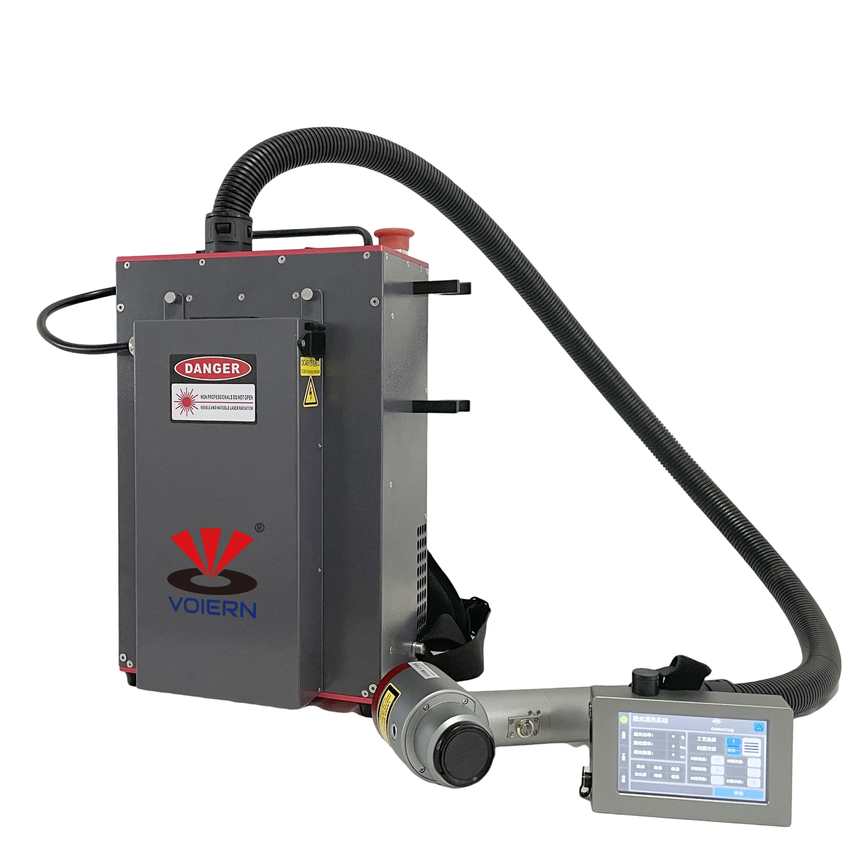 VOIERN новый сорт 200 Вт/300 Вт импульсная чистящая машина для рюкзака домашний