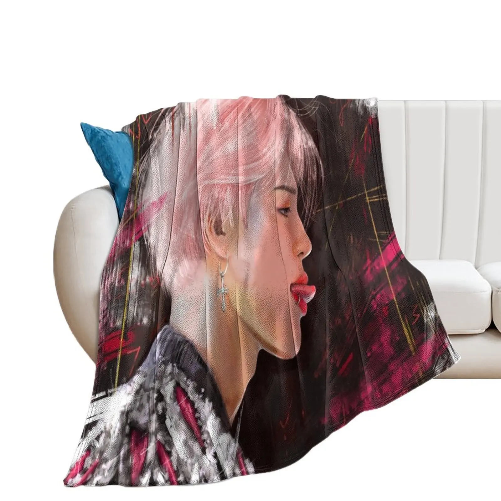 Kitty-Gang J.M. Плед-одеяло набивные одеяла