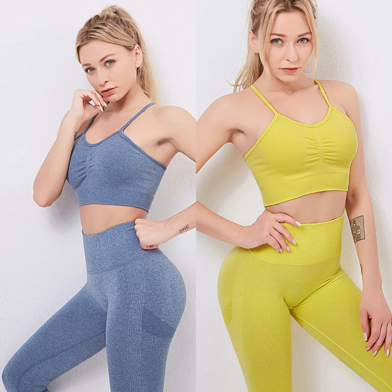 

1/3 шт., женские бесшовные леггинсы с высокой талией