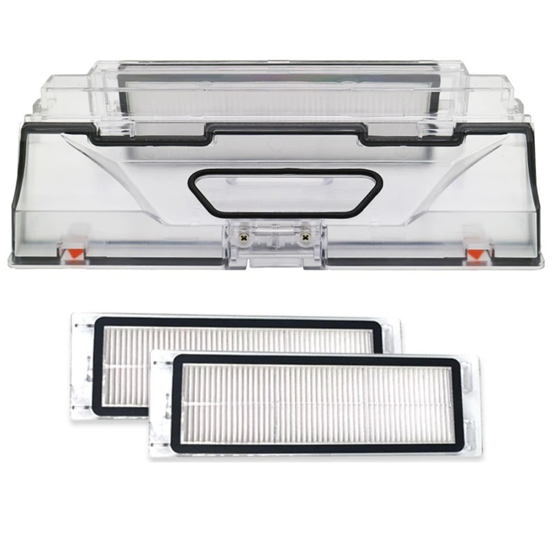 

Запчасти для робота-пылесоса, пылесборник, коробка, HEPA-фильтр, замена для робота-уборочной машины Xiaomi Mijia 1S Generatio