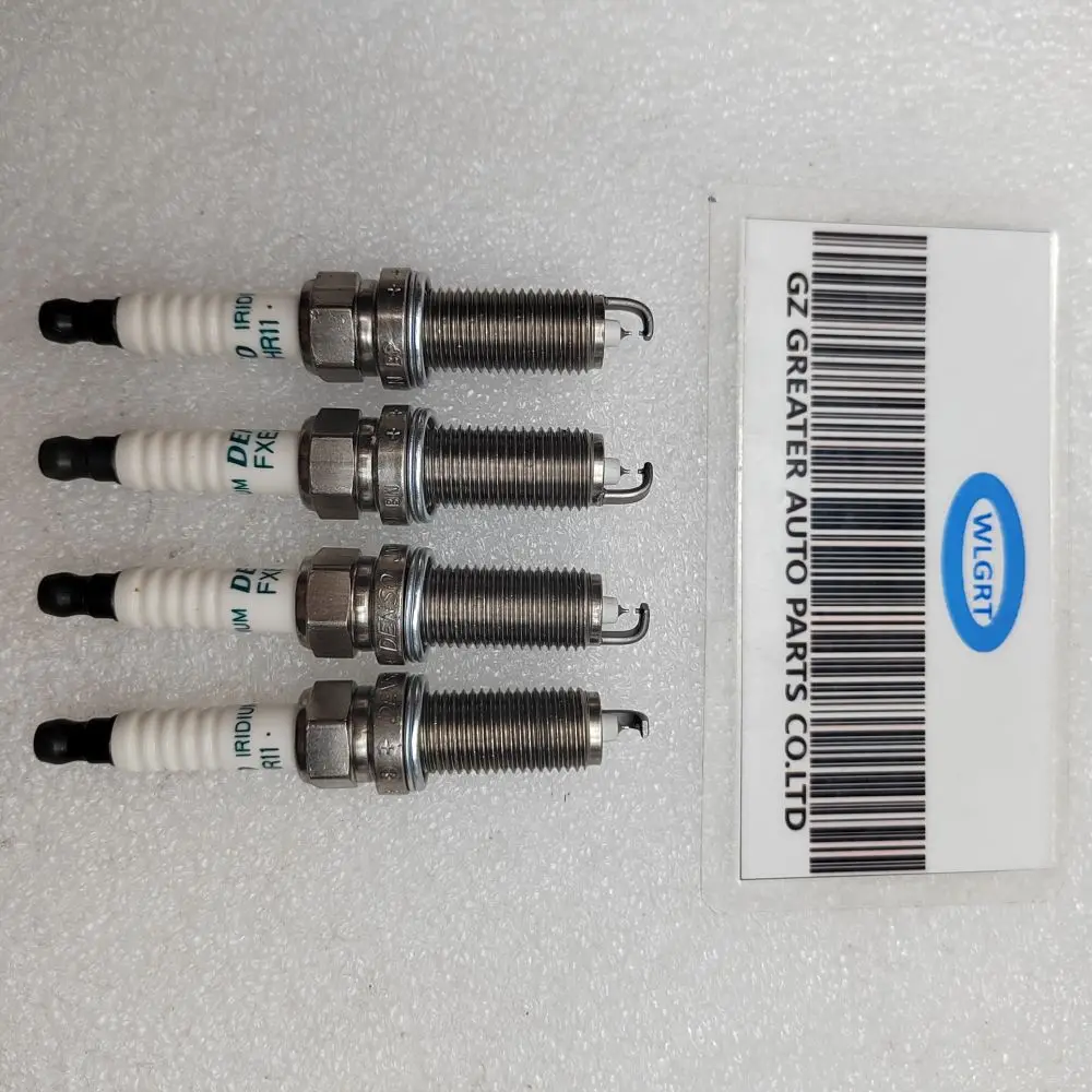 

WLGRT 4pcs Original 2401-JD01B Double Iridium Spark Plug For Nissan Altima Sentra ROGUE