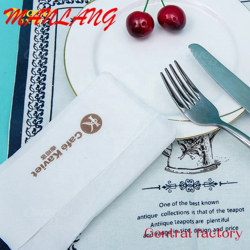 Рисунок 2 - Дешевые бумажные салфетки с логотипом на заказ