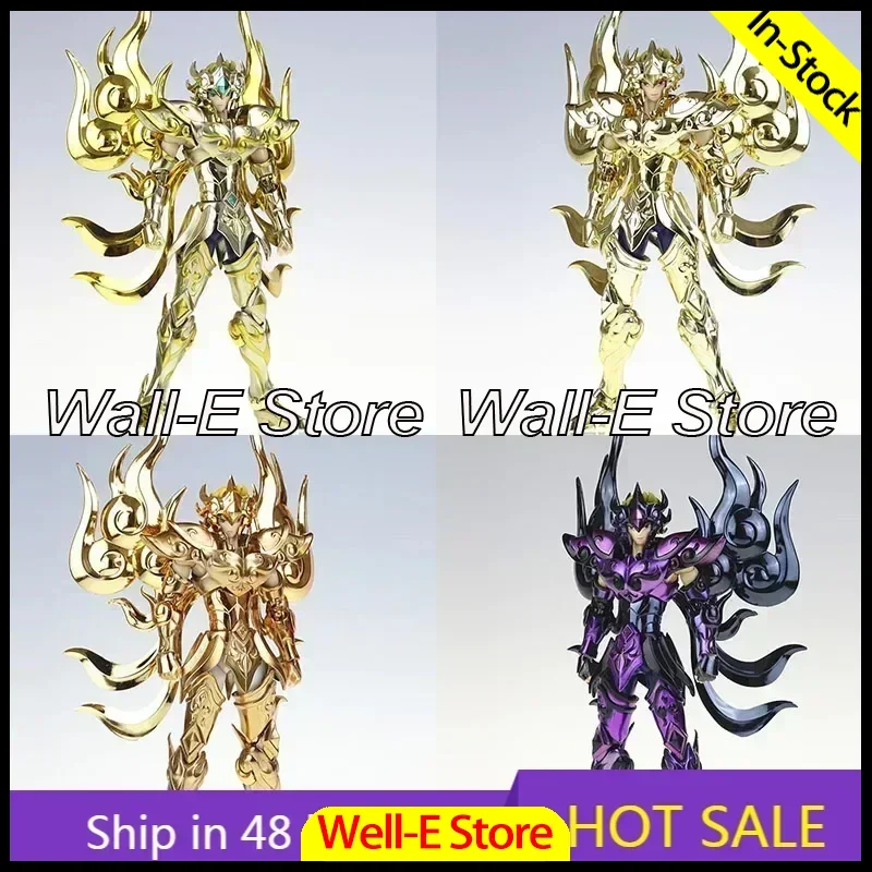 Фото В наличии Модель JM.MST Saint Seiya Myth Cloth EXM SOG/Soul of God Leo/Lion Aiolia Gold Knights of The Zodiac Аниме Фигурка №3