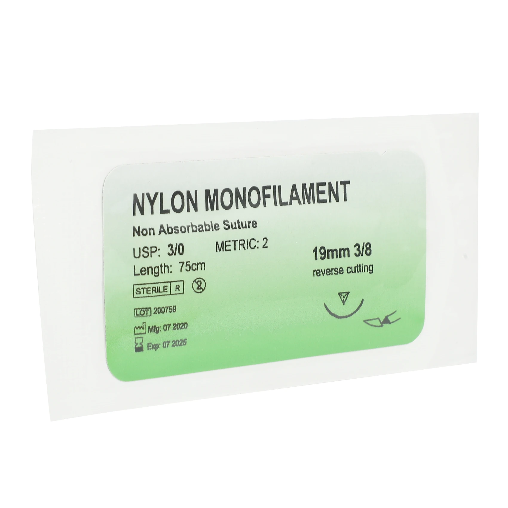 12 шт./компл. набор для практики наложения швов с игольчатой нейлоновой