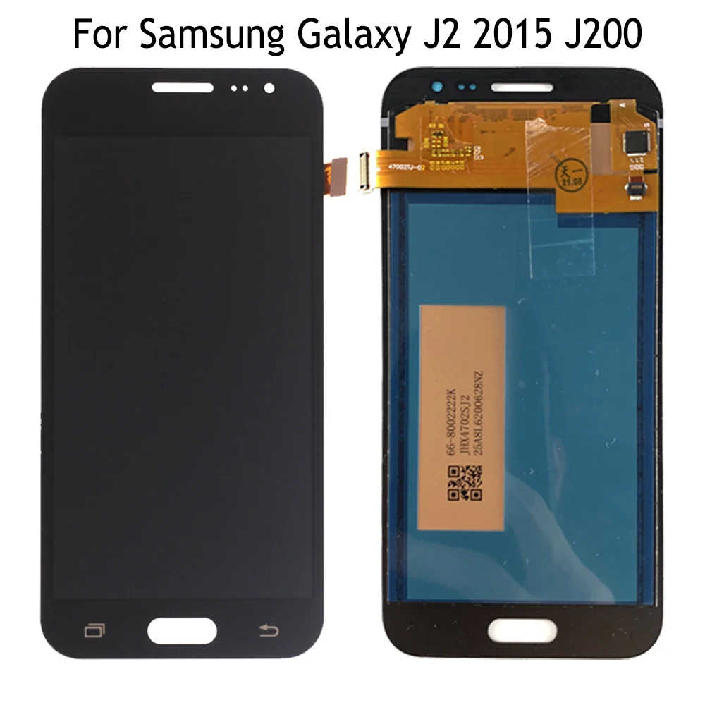 ЖК-дисплей 4,7 дюйма TFT2 для Samsung Galaxy J2 2015 J200F J200M, ЖК-дисплей с сенсорным экраном и дигитайзером, регулируемый для Samsung J2 2015 J200 LCD