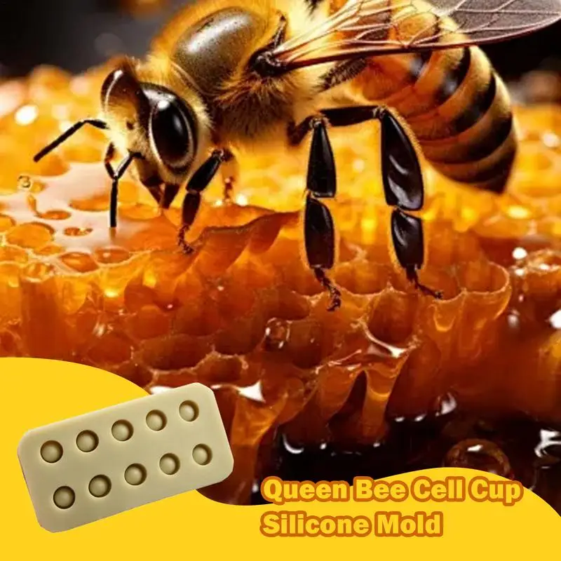 Силиконовые формы прививочные чашки для пчелиных маток многофункциональный