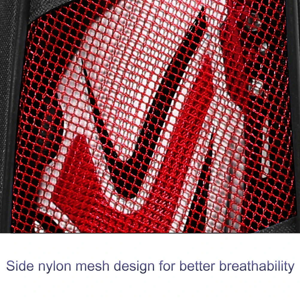 

Сумка-держатель для обуви для гольфа, дышащая нейлоновая сумка-переноска на молнии, спортивные аксессуары