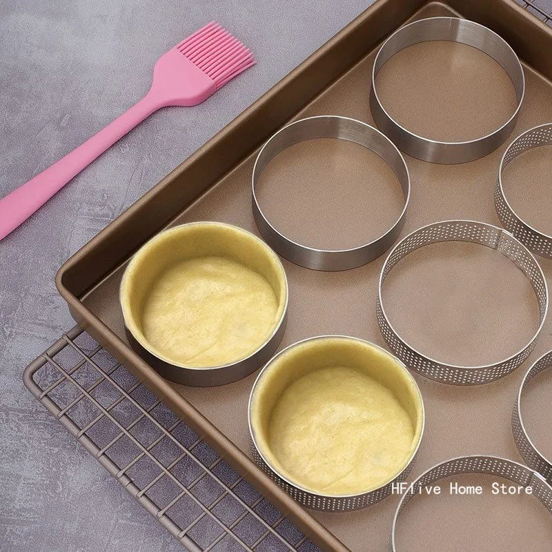 Круглое кольцо для пирога из нержавеющей стали