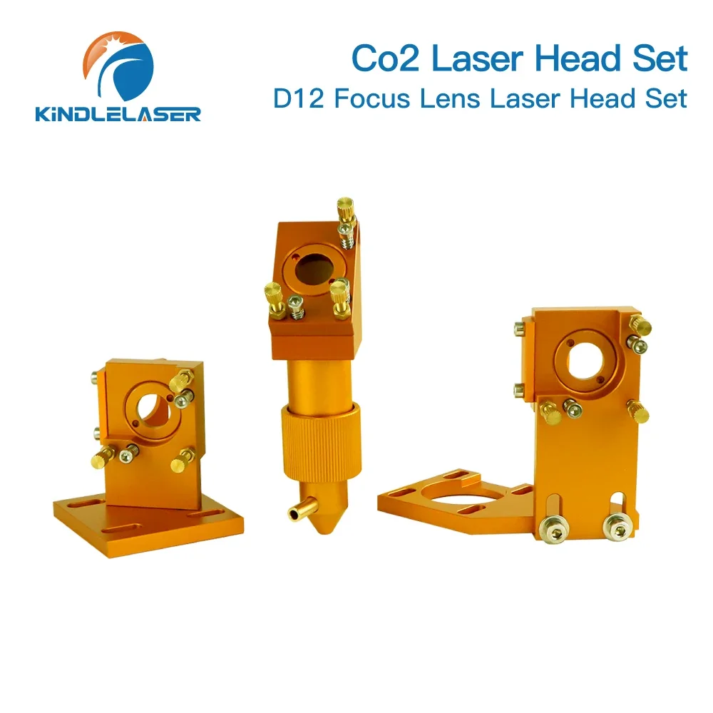 Фото Лазерная головка Kindlelaser серии K, новый стиль, CO2, D12 D20мм, линзы FL25.4 50.8мм для лазерных гравировальных и режущих станков 2030 4060 K40 №2