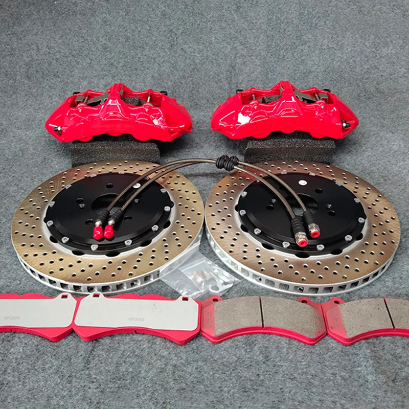 Заводской большой тормозной комплект GT6 поршневой автоматический суппорт с