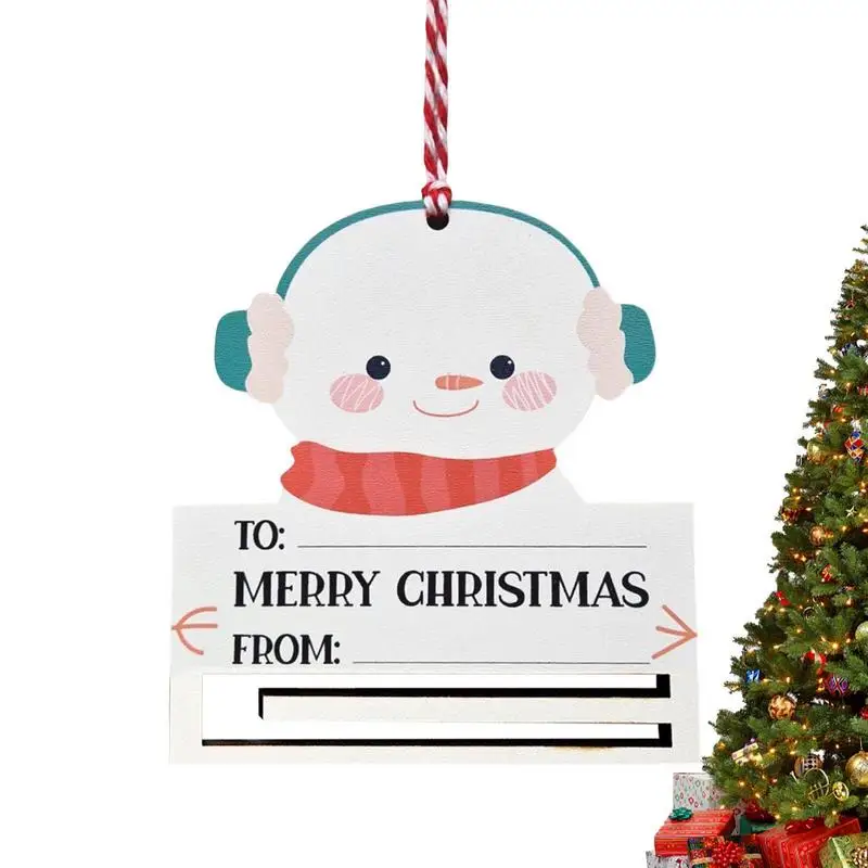 

Искусственный подарок, Санта-Клаус/пингвин/Снеговик/олень, деревянные украшения, веселые идеи для рождества, креативные подарки для друзей