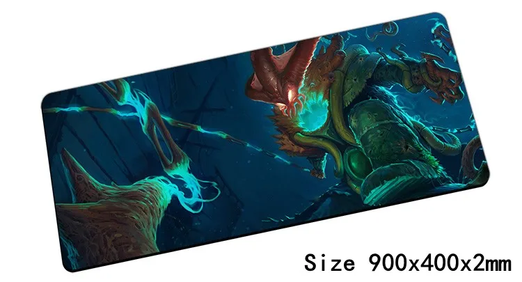 Фото Большой коврик для мыши Thresh 90x40 см, коврик для мыши, ноутбук, компьютерный коврик для мыши Chain Warden, игровой коврик для мыши, геймер, коврики для мыши для ноутбука №2