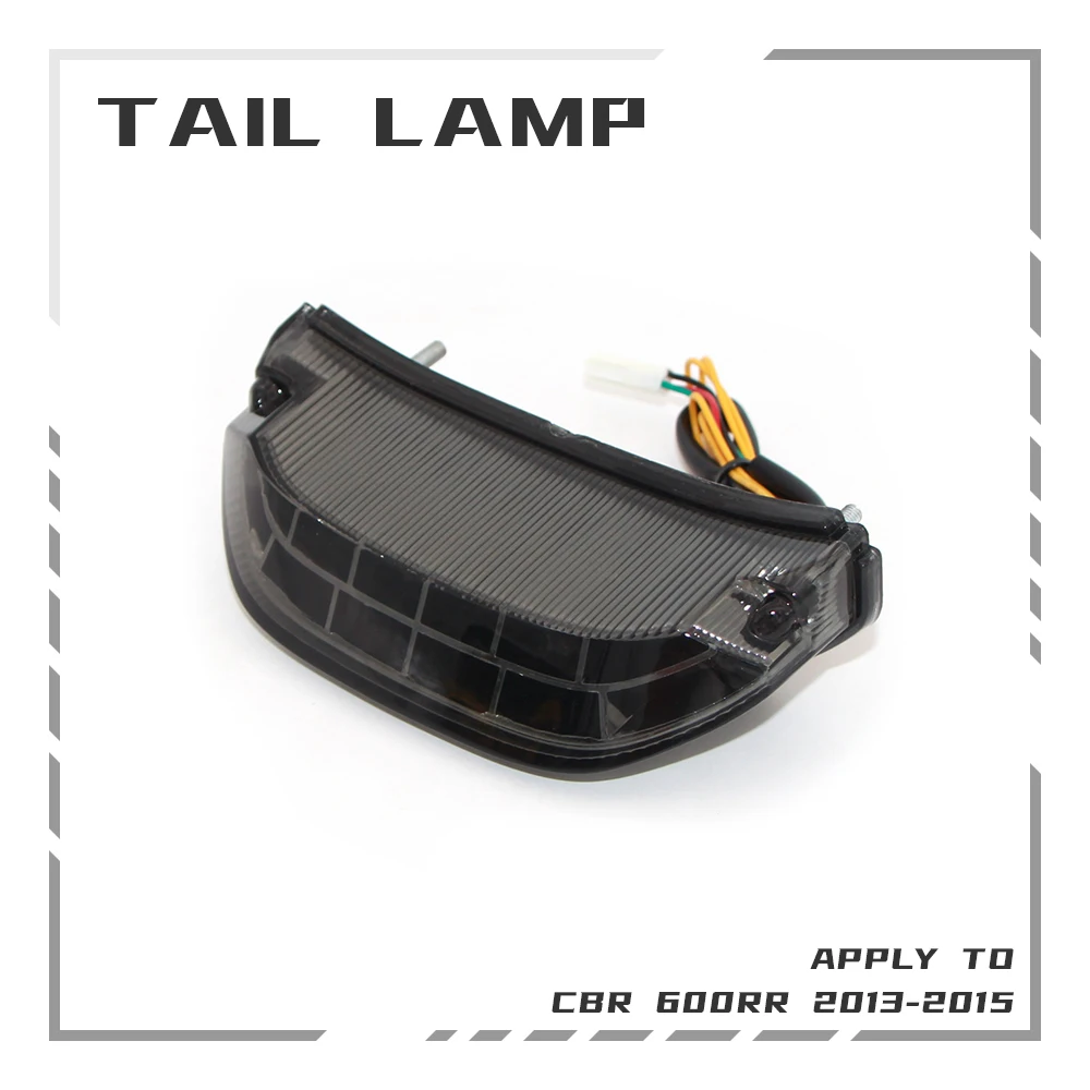 for HONDA 600RR CBR600RR F5 13-21 LED Tail Light Integrated Motorcycle Turn Signal Light Tail Stop Brake Warning Lamp