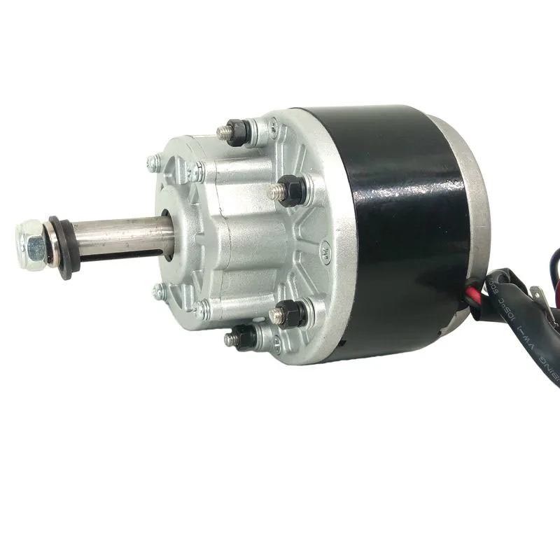 250w dc brush motor 24v longer shaft permanent magnet motor for drift car and Balance car