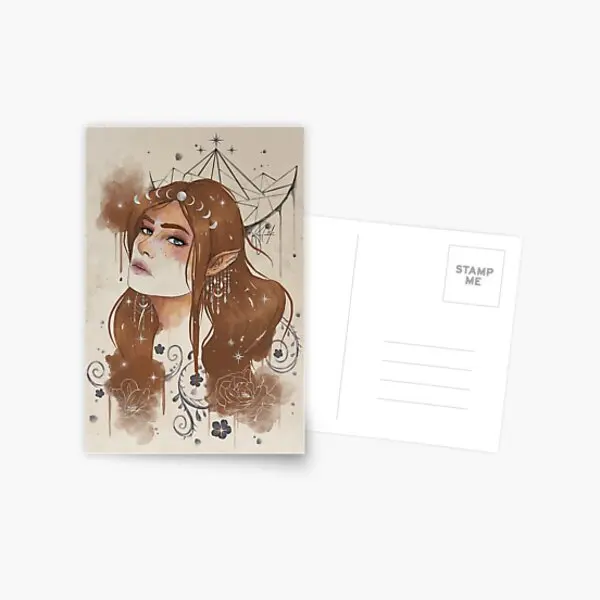 

Почтовая открытка Feyre Celestial в помещении, простая жизнь, память, мультфильм, ХУМ, Декор, картина, современный альбом, поздравительная открытка,...