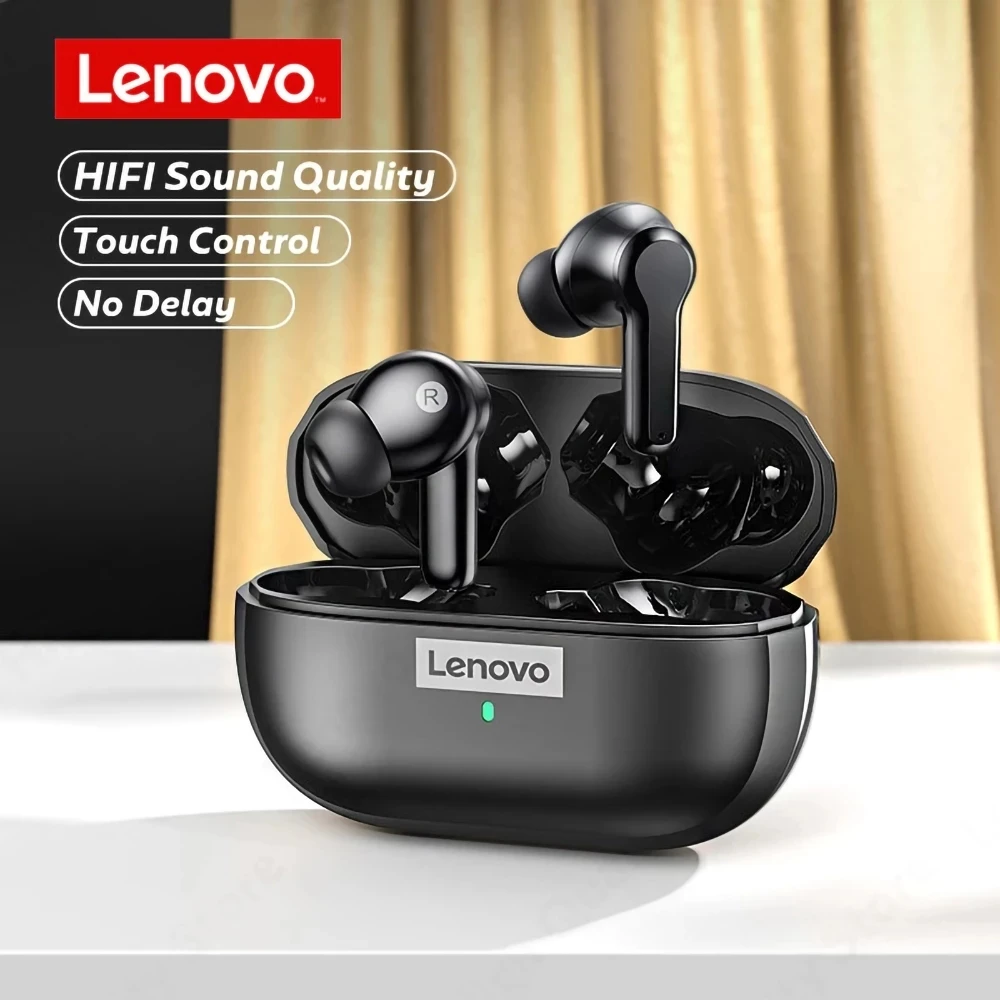 

TWS-наушники Lenovo LP1S с поддержкой Bluetooth 5,0 и шумоподавлением