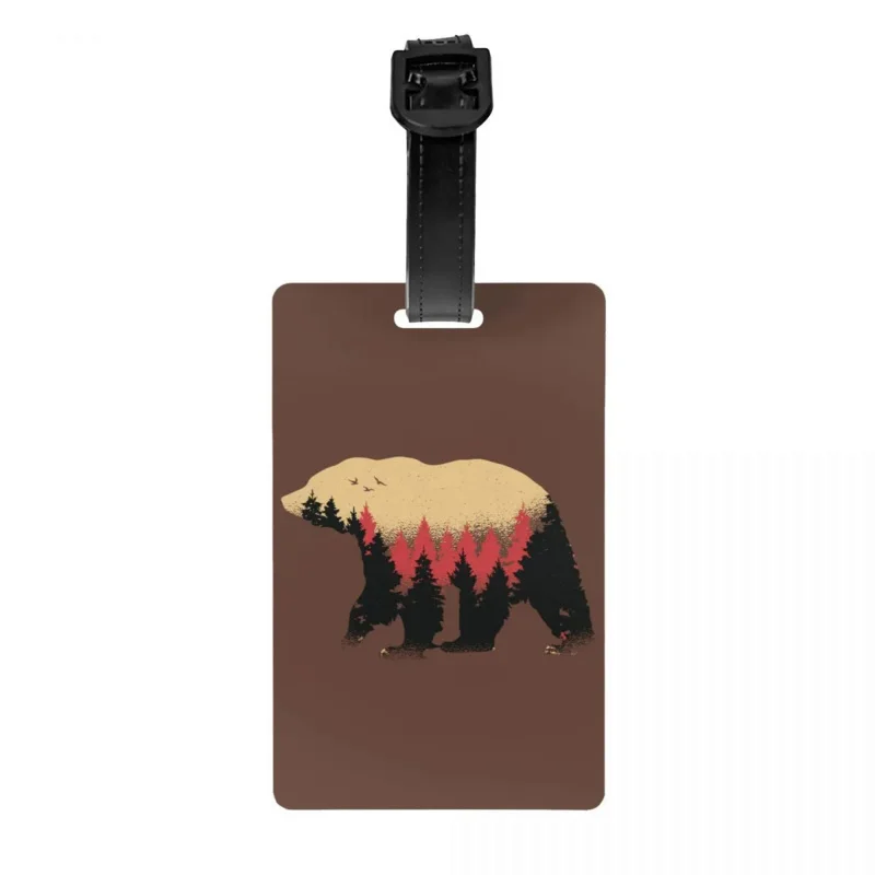

Ярлык для багажа Bear Forest для чемоданов