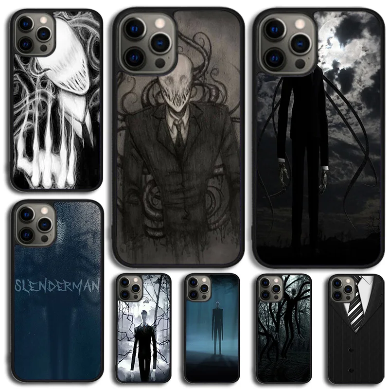 Чехол для телефона Slenderman для iPhone 14 SE 2020 XR XS 11 12 13 Mini Pro MAX 6 7 8 Plus Galaxy S22 S21 Ultra Coque