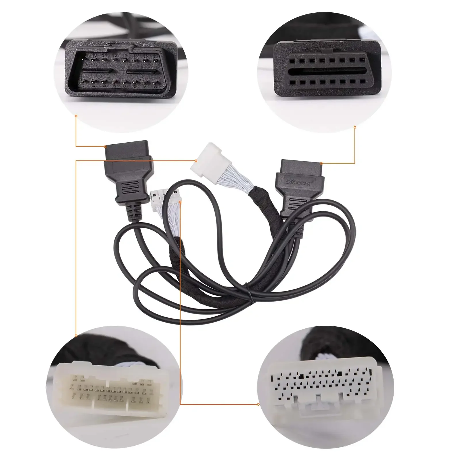 Фото Кабель OBDSTAR FP-30 для 30-контактного кабеля Toyota 4A 8A-BA Proximity All Keys Lost Bypass PIN, используемый с X300 DP Plus/G3/X300 Pro4 №4