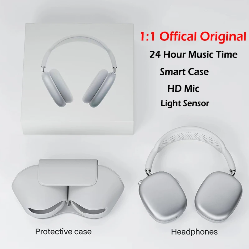 

Air80 MAX AIR 4 MAX Air3 ANC Wirelesss Metal Headphones Active Noise Cancellation Transparency Pop-up Super Bass Audio Sharing