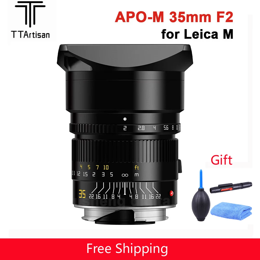 

TTArtisan APO-M 35mm F2 ASPH.Full Frame Large Aperture Prime Lens for Leica M-Mount Cameras Leica M-M M240 M3 M6 M7 M8 M9 M10