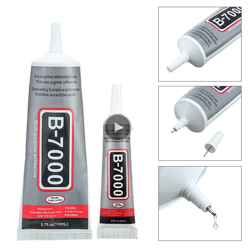 

15ml 25ml B7000 Glue Mobile Phone Touch Screen Super Glue B-7000 Adhesive Repair Point Diamond Jewelry DIY Adhesives Glue Tool