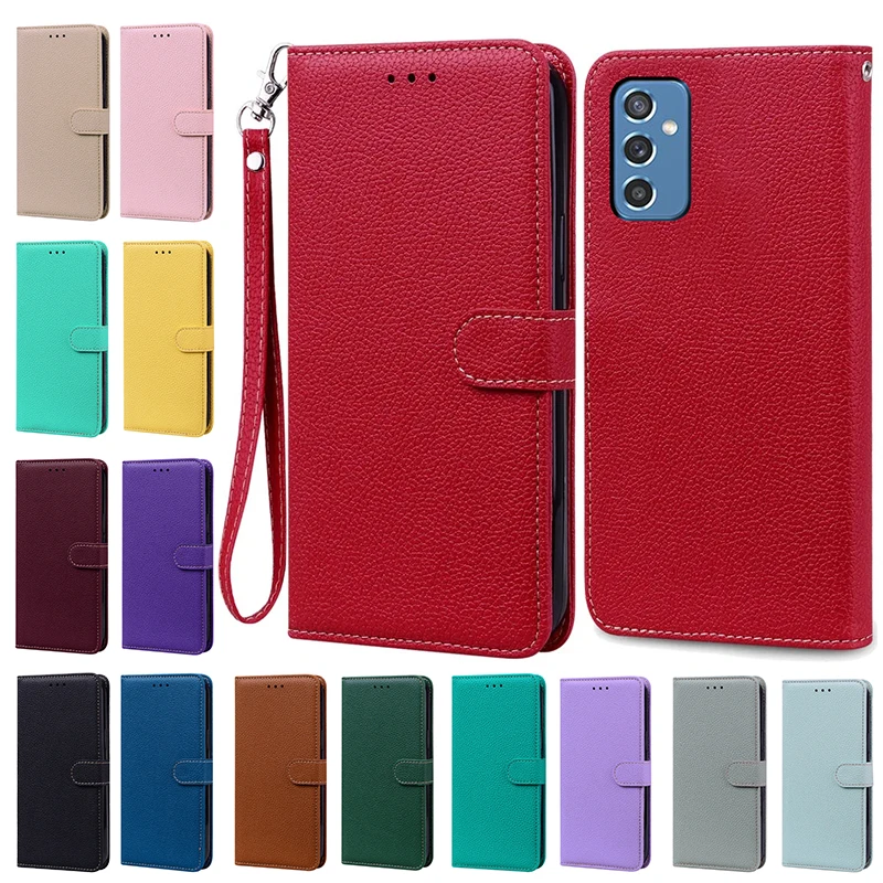 Флип-чехол для Samsung Galaxy M52 кожаный чехол M23
