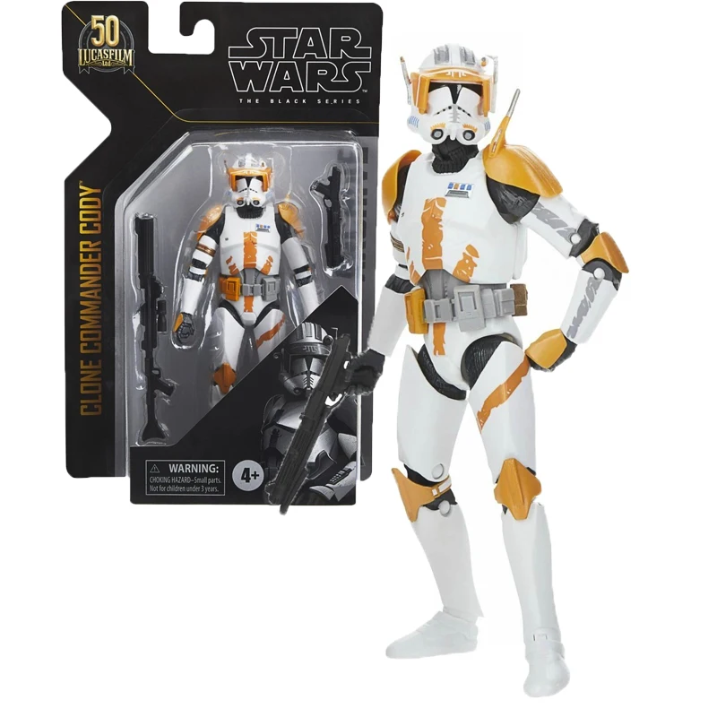 

Hasbro pvc Star Wars: Episode III Commander Cody Action Figure Model Toy 6in Original Action Figure Toy Christmas Gift Collect