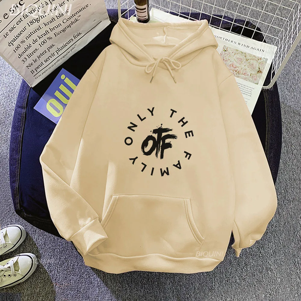 

Only The Family OTF Streetwear Men Women Fashion Sweatshirts Hoodie Hip Hop Tracksuits YK2 Pullovers Long Sleeve Winter Clothing