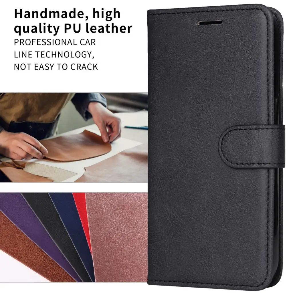 Деловой кожаный чехол-книжка с отделением для карт LG k10 Power LV3 stylus 3 V20 mini Q6plus K8 K4 LSS775
