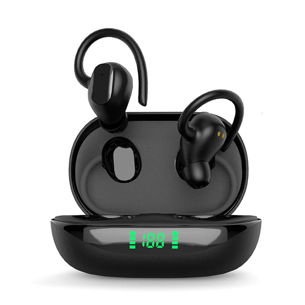 

UKGO Sports Bluetooth Headphones TWS 5.1 Wireless Earphone X10 Pro IPX5 Waterproof Headset with Microphone Outdoor Sports Earbud