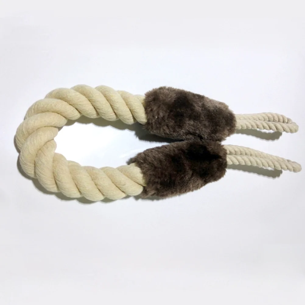 

Door Stopper Rope Pinch Guard Finger Protectors Pet Toys Cotton Handle Molar Accessory