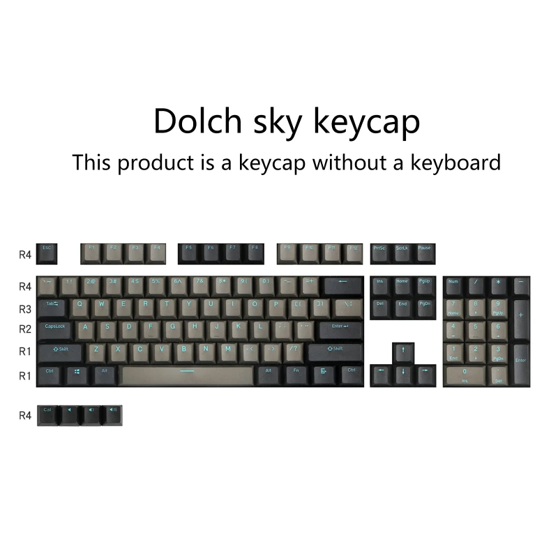 

Колпачки для клавиш Dolch для sky 87/104/108 колпачки для клавиш PBT Двухстворчатая вишневая высота для переключателя MX механическая клавиатура нове...