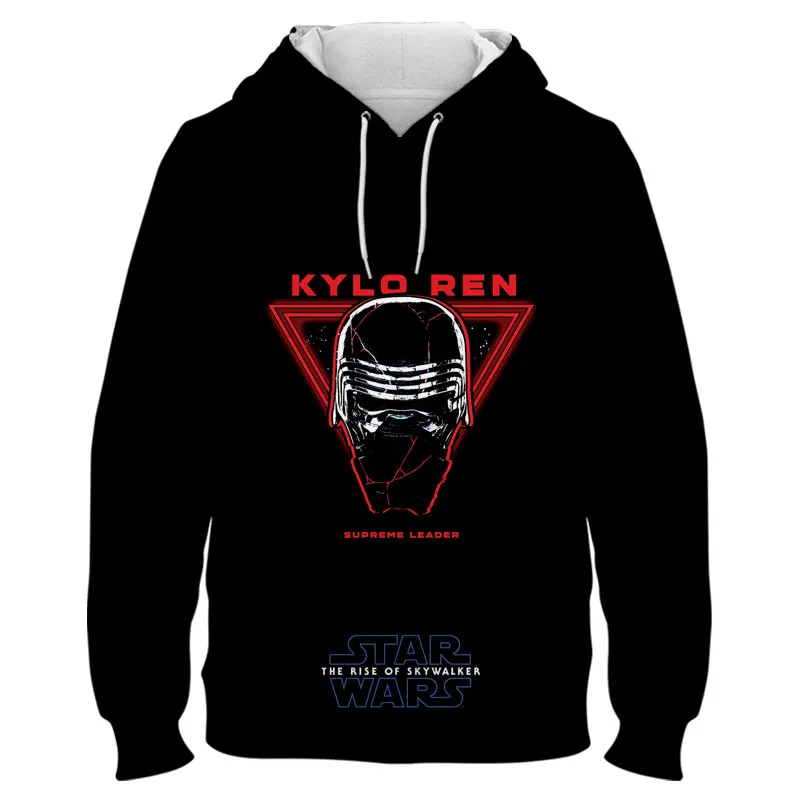 

Oversized Hoodie For Male Disney Movie Star Wars 3D Print Children Sweatshirt Spring Autumn Long Sleeve Men Women Tracksuit