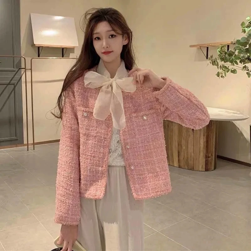 Новинка весна-осень 2023 модное женское Короткое Пальто Pure Desire Wind удобная