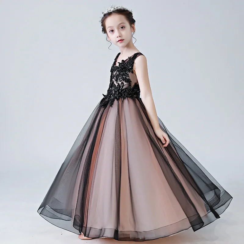 

Цветочное платье для маленьких девочек, детские Свадебные платья для подружки невесты, Белые Бальные платья для девочек, бутик детской одежды, элегантные платья