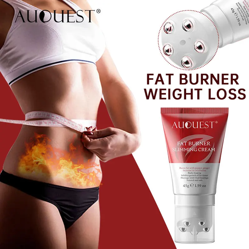 

Fat Burning Slimming Cream Belly Thigh Cellulite Remover Weight Loss Sculpting Body Firming Lifting Massage Skin Care 45G