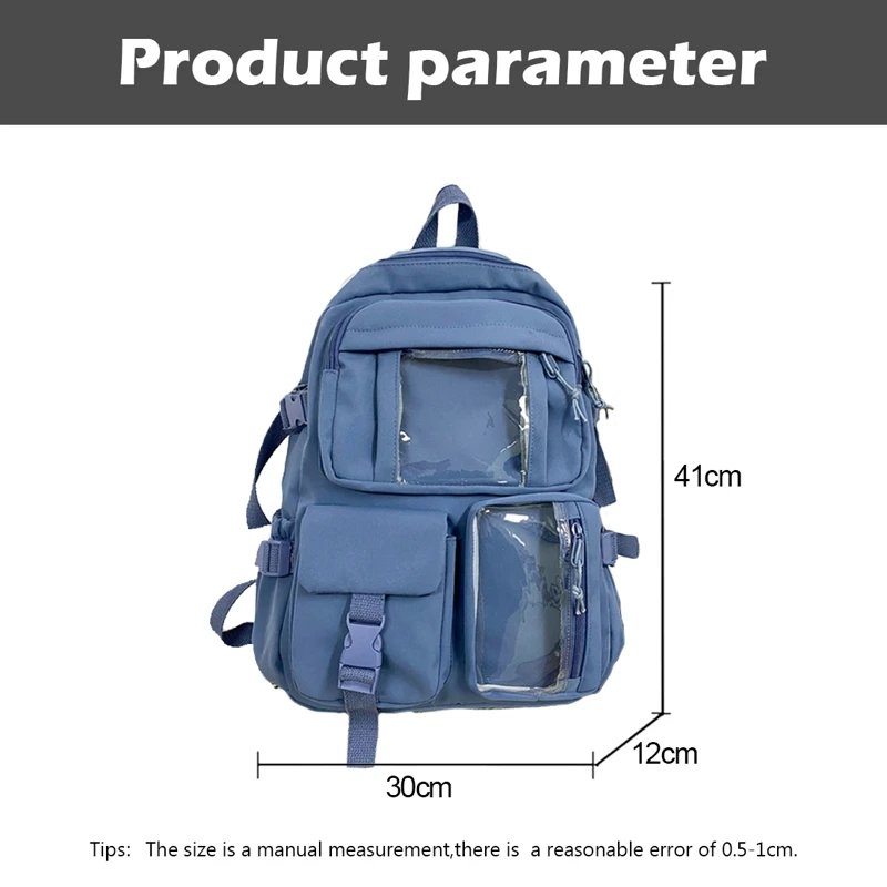 Cute Women Large Capacity Backpack Waterproof Nylon Female Schoolbag Laptop Backpacks Girl Travel Book Bags