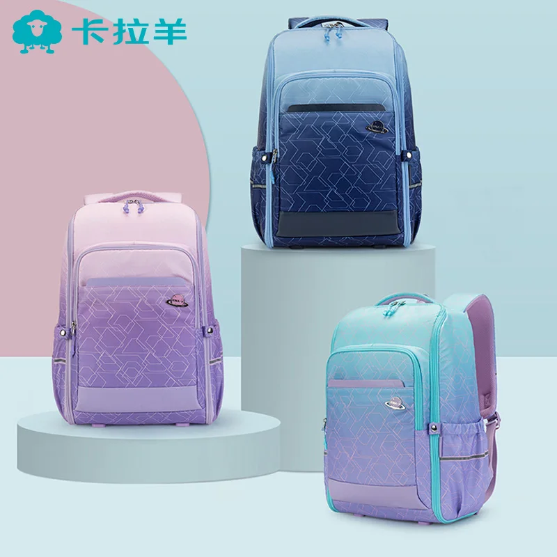 

New Primary and Secondary School Bags for Boys and Girls To Reduce The Burden of Shoulder Leisure Travel Shoulder Bag CX5098