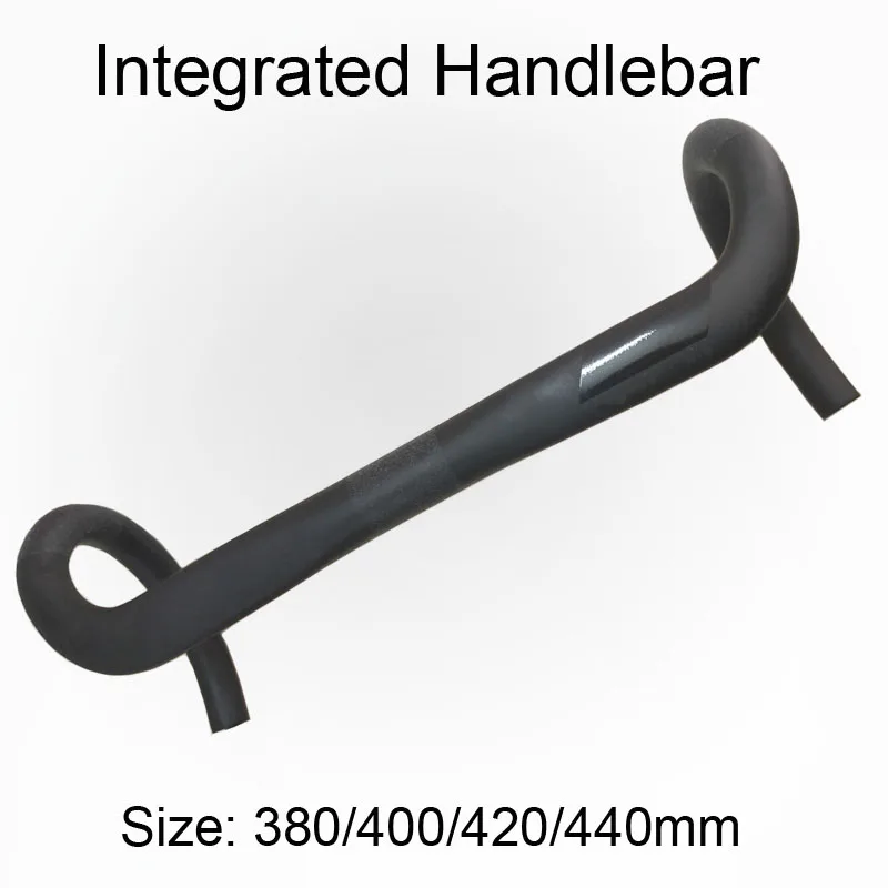 

Matte Black Bicycle Handlebar Carbon Road Bike Black Inc Handlebars 31.8mm Drop Bar 380/400/420/440mm Bicycle Bike Accessory