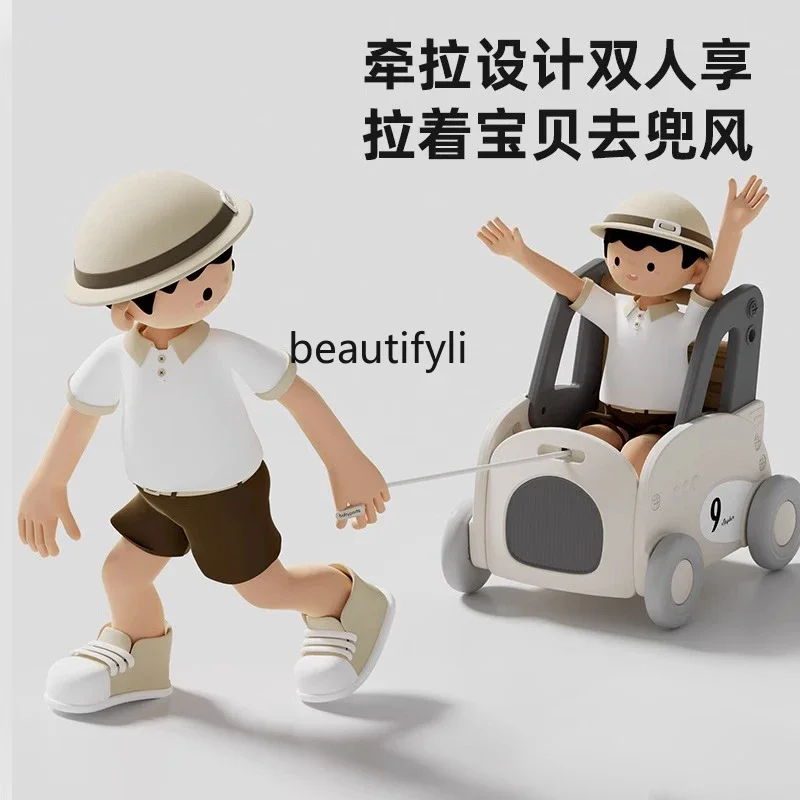 Ходунки детские многофункциональные три в одном и полулетняя детская