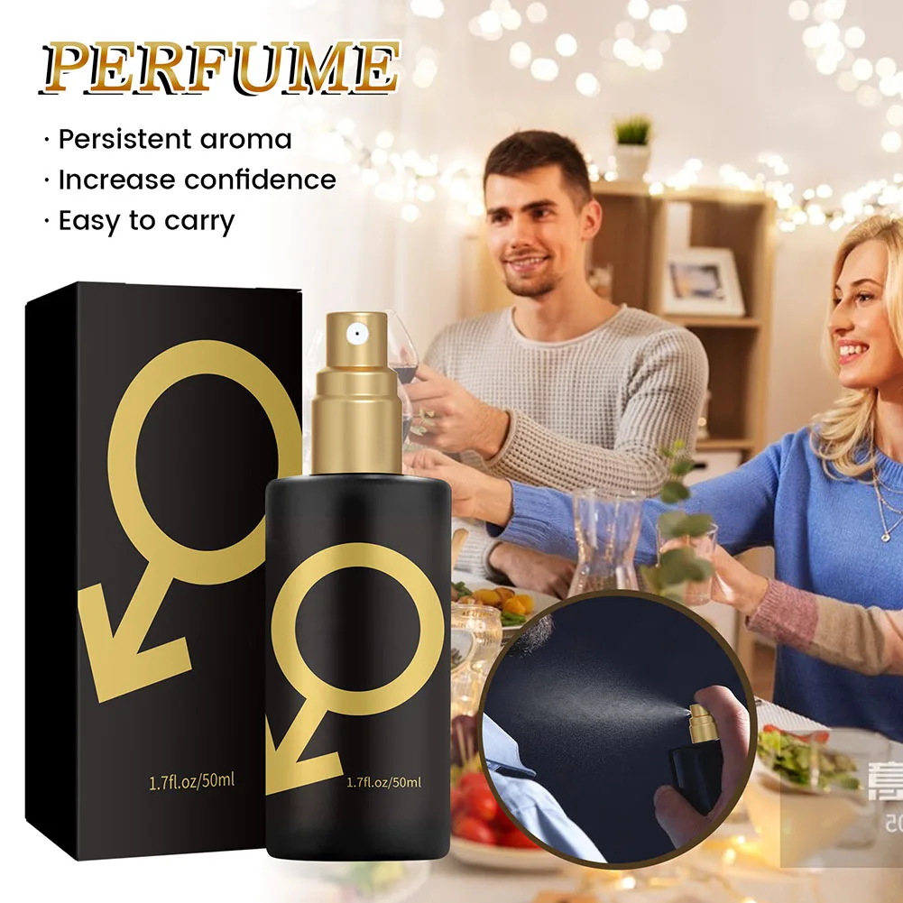 

50ml Natural Freshing Perfumes Spray Long-Lasting Staying Scented Refreshing Deodorant Liquid Fragrance For Women Men Dating