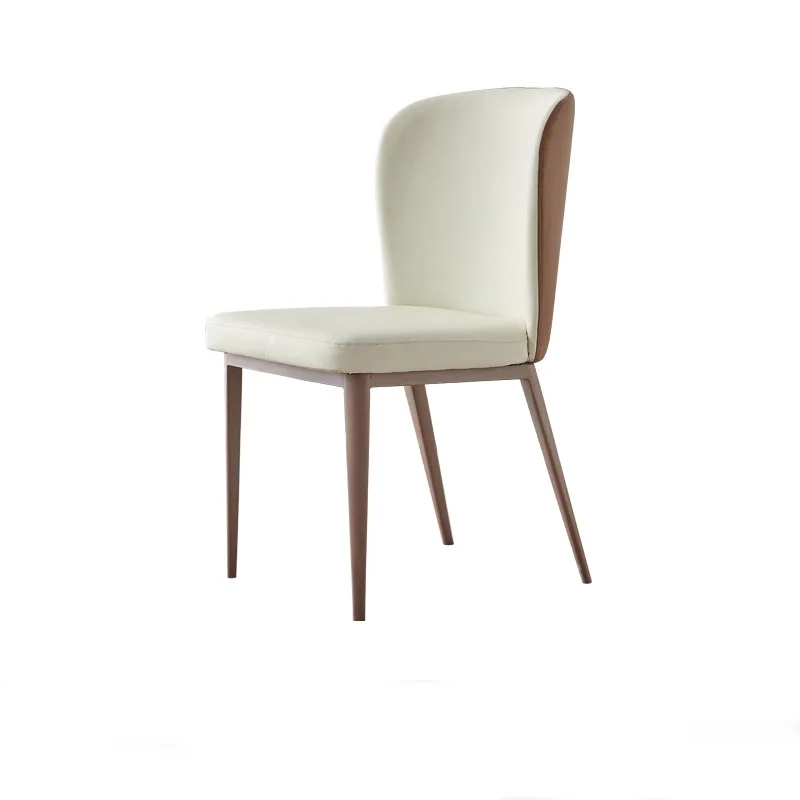 

Современный минималистичный высококлассный красный стул-спинка для ресторана в скандинавском стиле Ins для маленькой квартиры