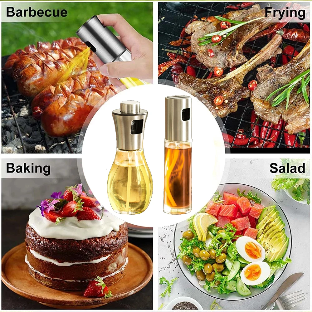 S Spray Olive Oil Sprayer Acid Dispenser Kitchen Vegetable O