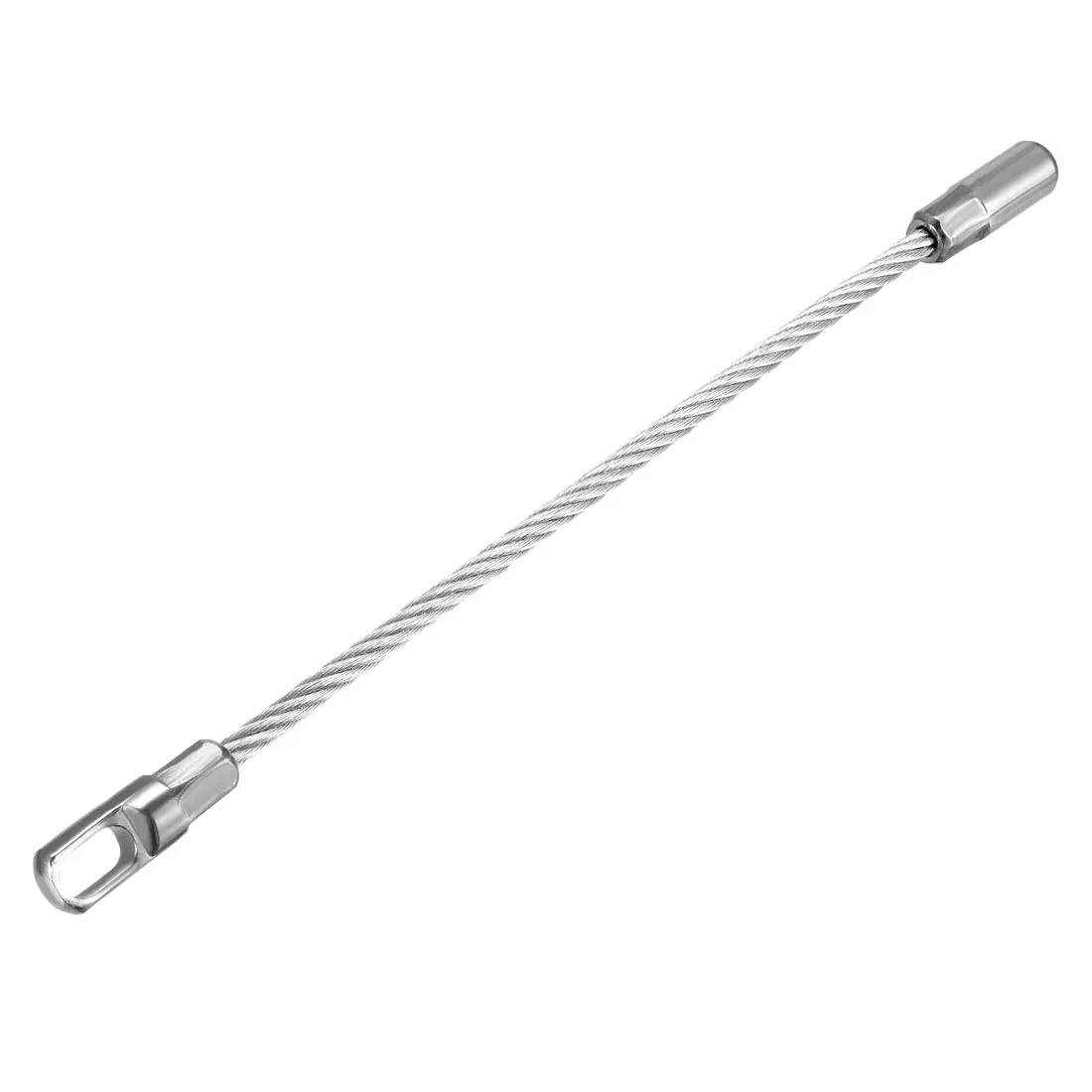 

1pcs 155mm Flexible Fish Tape Leader Replacement Leader Wire Cable Puller for 6.5mm Fish Tape Wire Puller
