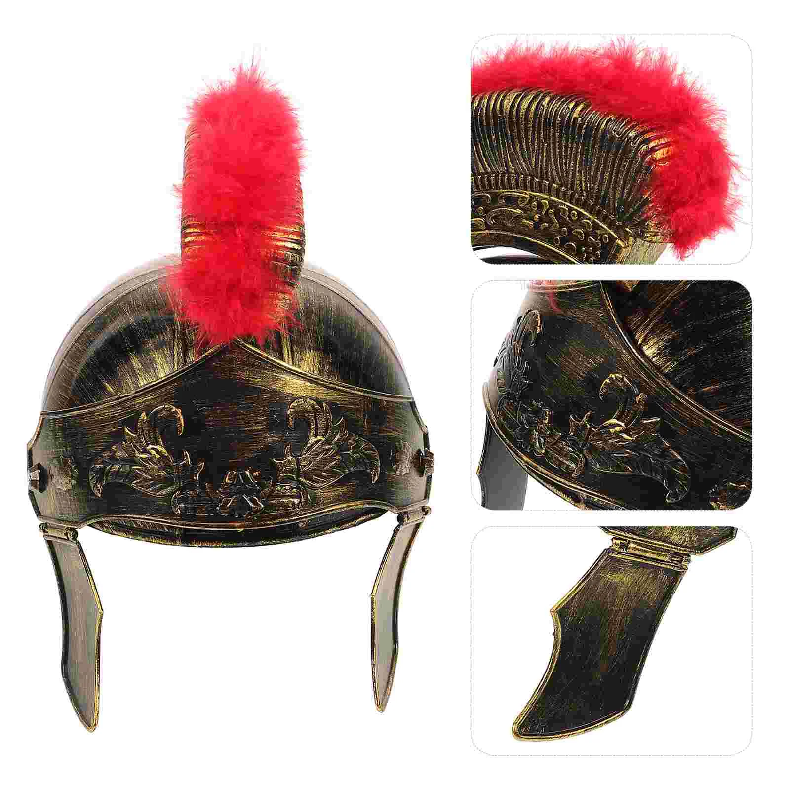 

Samurai Hat Adults Spartan Costume Men Roman Trojan Horse Warrior Plastic Gladiator Halloween Costumes