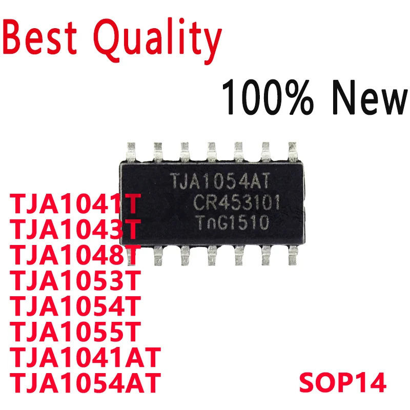 Микросхема TJA1041T/TJA1043T/TJA1048T/TJA1054T/TJA1054T/TJA1055T/TJA1054AT SOP14 5 шт
