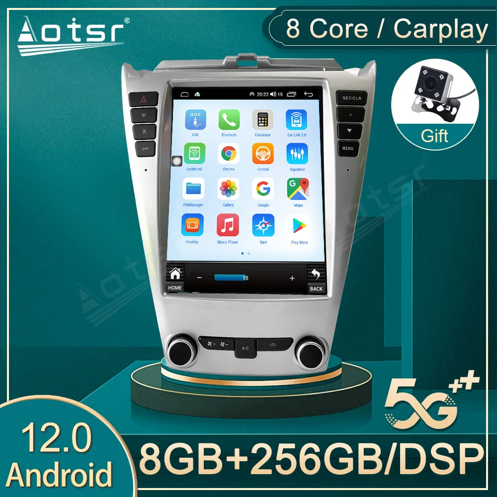 

Android 12 стерео радио плеер для Nissan Skyline GTR GT-R 2008 2009 2010 2011 2012 2013 2014 2015 2016 GPS Navi Head Unit