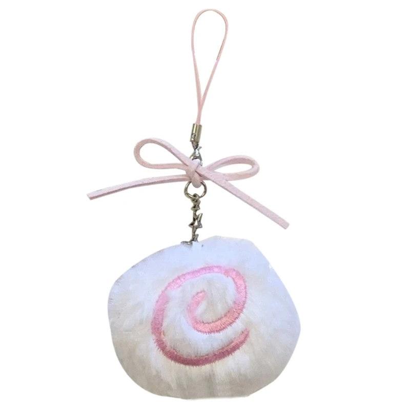 Мягкий вышитый брелок в виде рыбы нежный аксессуар ручная работа рыбная доска